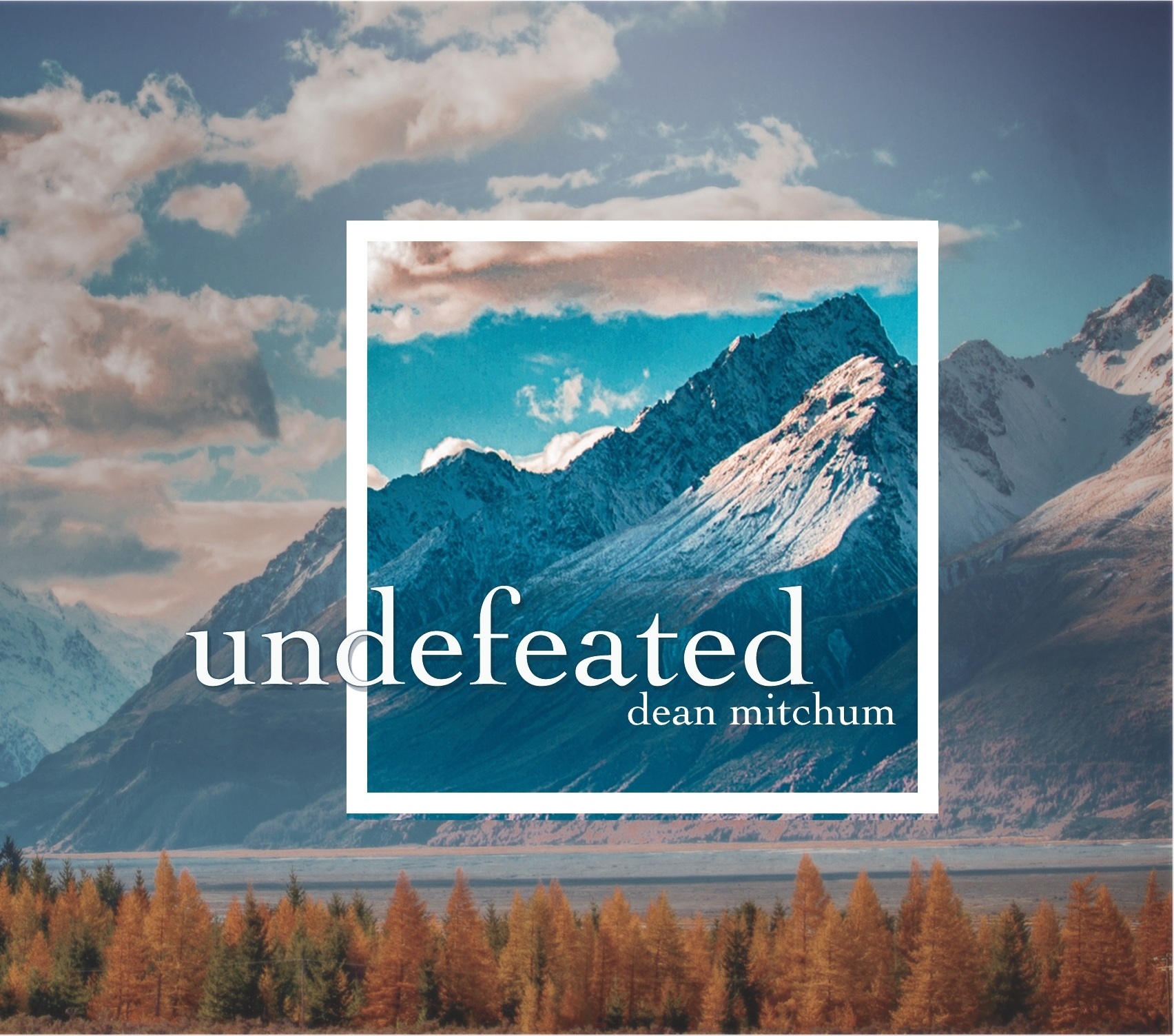 Undefeated album cover by Dean Mitchum
